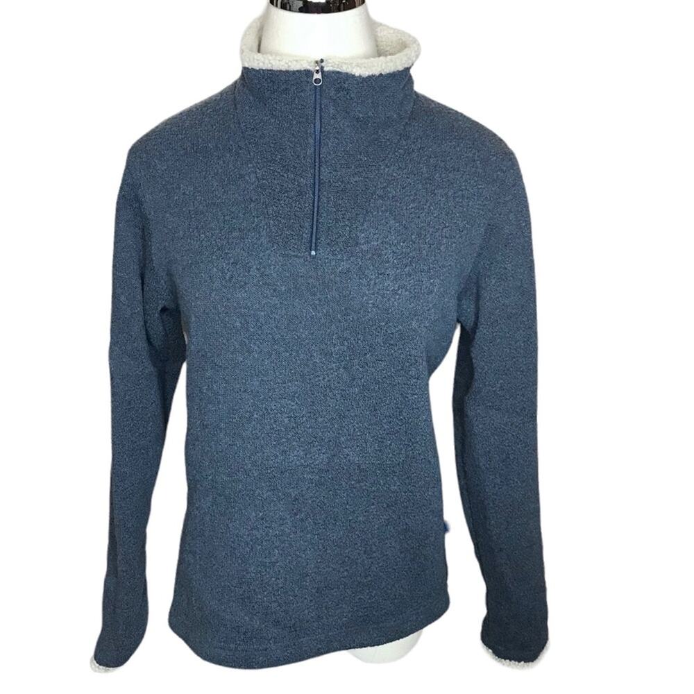 Kuhl Alfpaca Fleece Ingrid Quarter Zip Pullover Sweater-Size Small - Picture 2 of 13